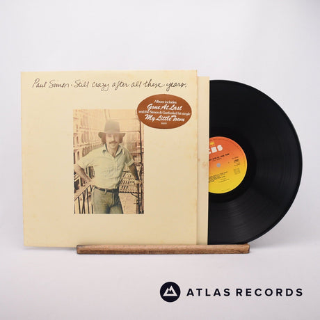 Paul Simon Still Crazy After All These Years LP Vinyl Record - Front Cover & Record