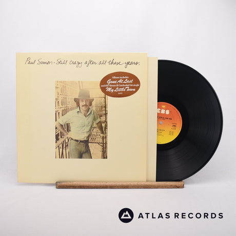 Paul Simon Still Crazy After All These Years LP Vinyl Record - Front Cover & Record