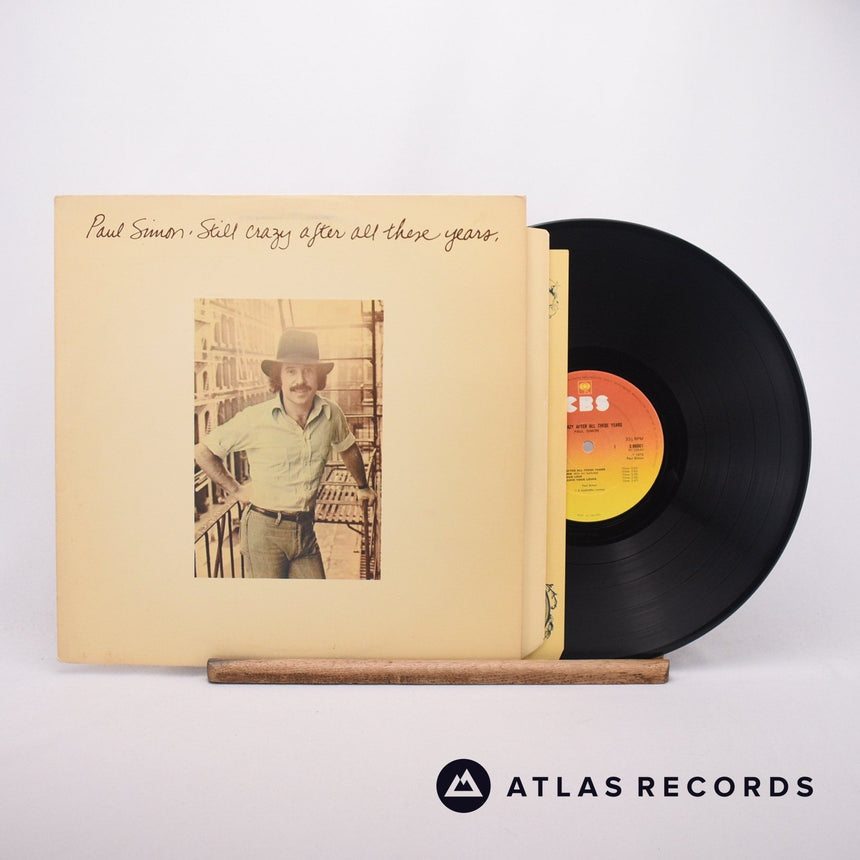 Paul Simon Still Crazy After All These Years LP Vinyl Record - Front Cover & Record