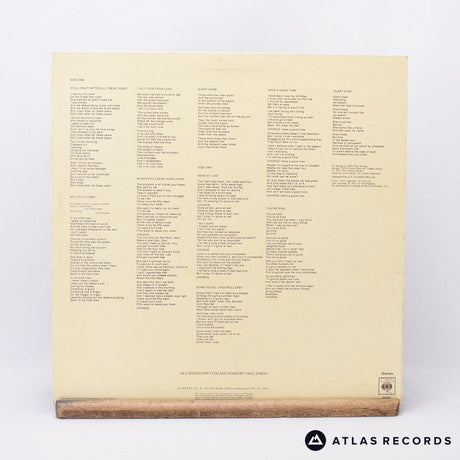 Paul Simon - Still Crazy After All These Years - Insert LP Vinyl Record - VG+/EX