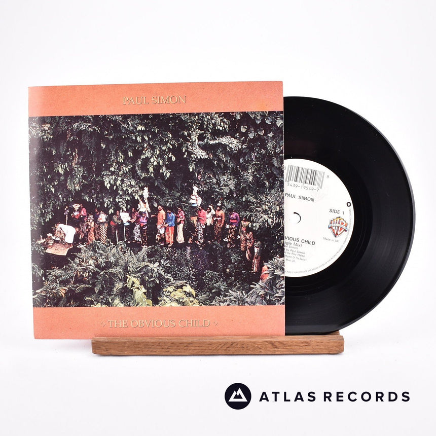 Paul Simon The Obvious Child 7" Vinyl Record - Front Cover & Record