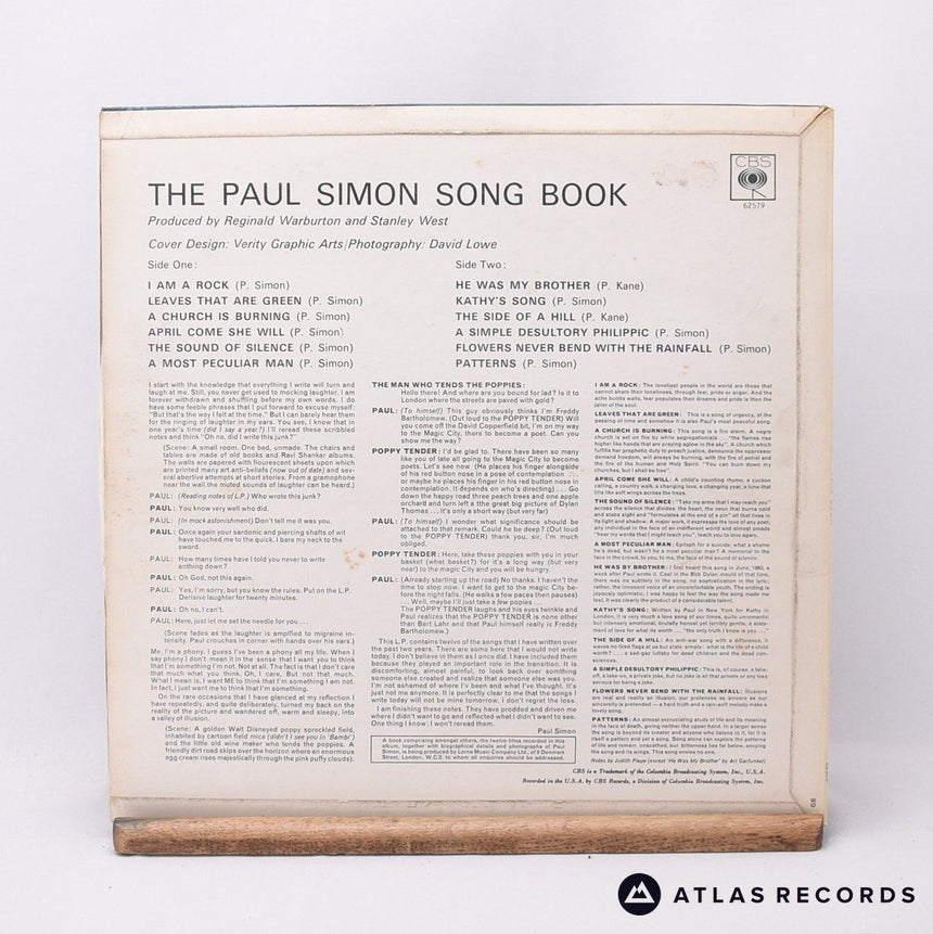 Paul Simon - The Paul Simon Song Book - Reissue LP Vinyl Record - VG+/VG+