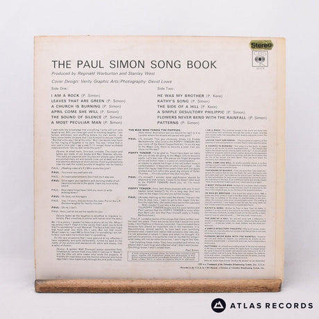 Paul Simon - The Paul Simon Song Book - Reissue LP Vinyl Record - EX/VG+