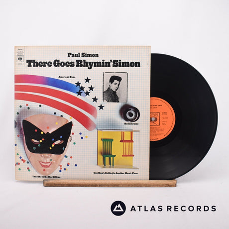 Paul Simon There Goes Rhymin' Simon LP Vinyl Record - Front Cover & Record