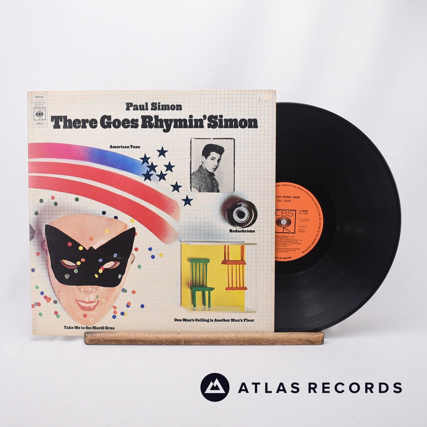 Paul Simon There Goes Rhymin' Simon LP Vinyl Record - Front Cover & Record