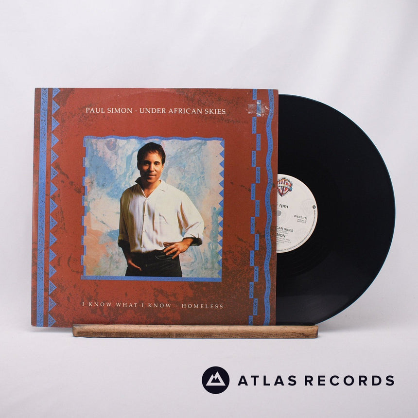 Paul Simon Under African Skies 12" Vinyl Record - Front Cover & Record
