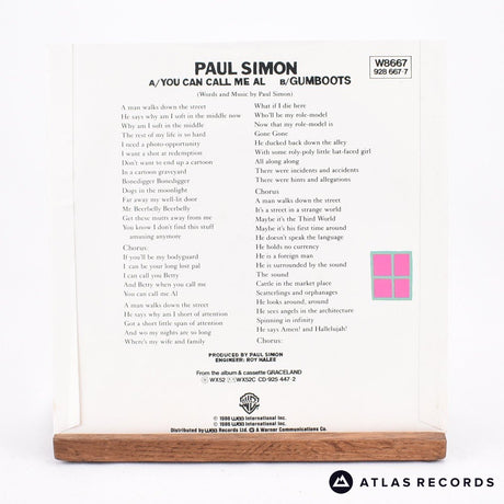 Paul Simon - You Can Call Me Al - 7" Vinyl Record - EX/VG+
