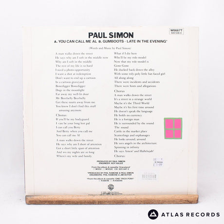 Paul Simon - You Can Call Me Al - 12" Vinyl Record - VG+/VG+