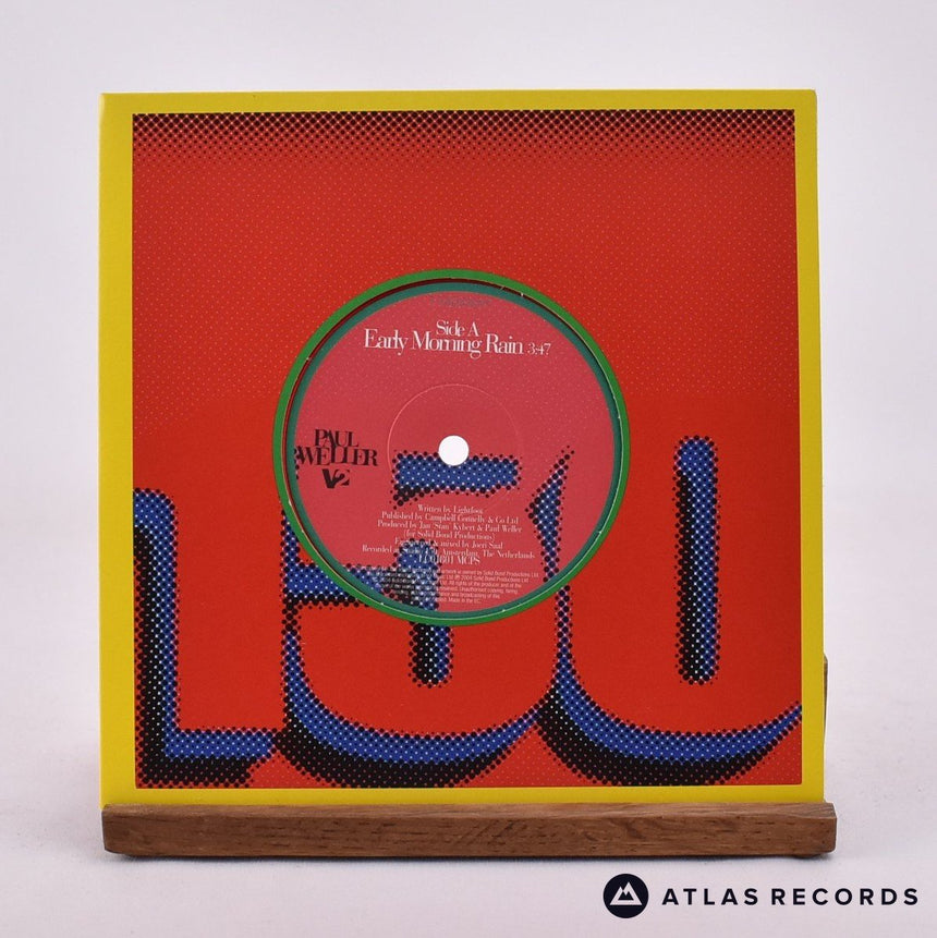 Paul Weller Early Morning Rain 7" Vinyl Record - Front Cover & Record