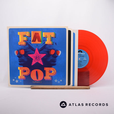Paul Weller Fat Pop LP Vinyl Record - Front Cover & Record