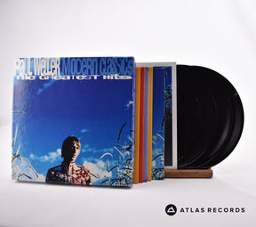 Paul Weller Modern Classics - The Greatest Hits 4 x 7" Box Set Vinyl Record - Front Cover & Record