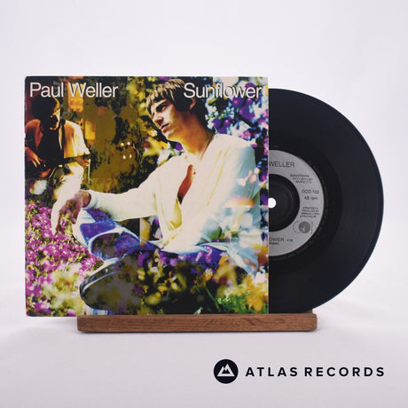 Paul Weller Sunflower 7" Vinyl Record - Front Cover & Record