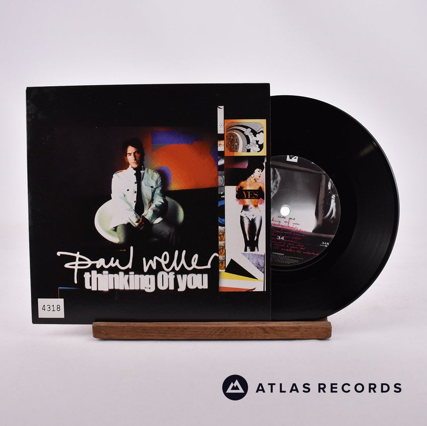 Paul Weller Thinking Of You 7" Vinyl Record - Front Cover & Record