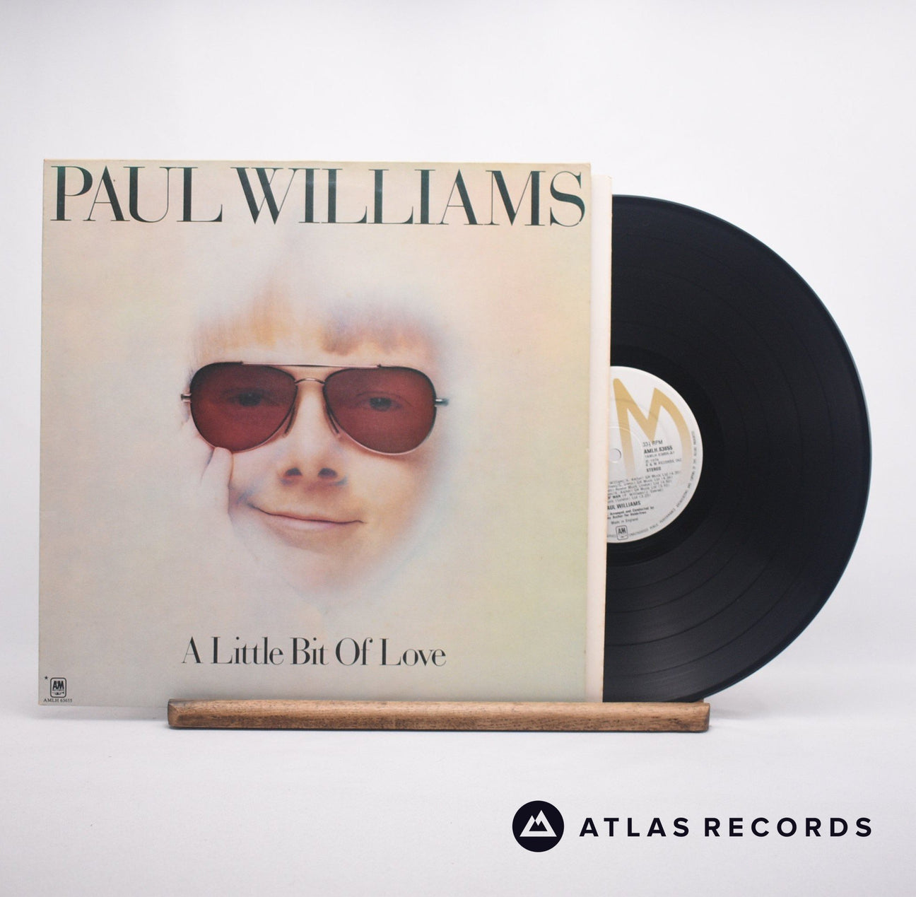 Paul Williams A Little Bit Of Love LP Vinyl Record - Front Cover & Record