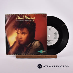 Paul Young Love Of The Common People 7" Vinyl Record - Front Cover & Record