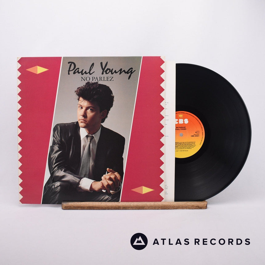 Paul Young No Parlez LP Vinyl Record - Front Cover & Record