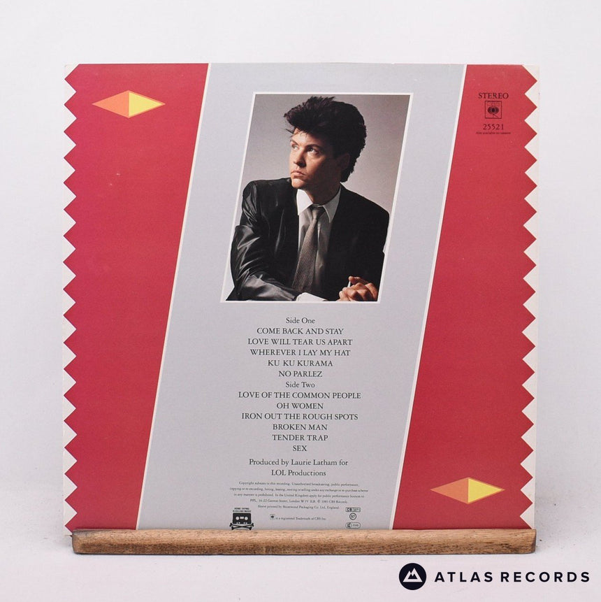 Paul Young - No Parlez - LP Vinyl Record - EX/EX