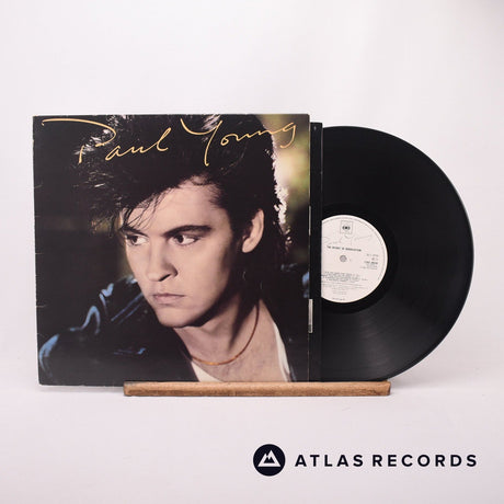 Paul Young The Secret Of Association LP Vinyl Record - Front Cover & Record