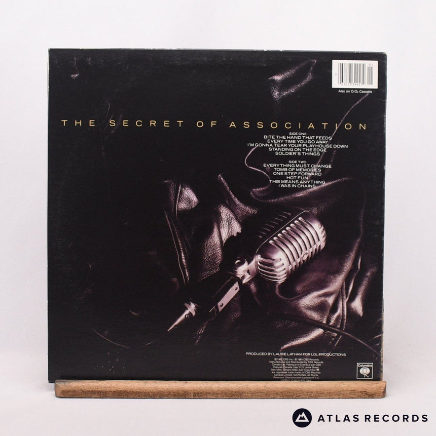 Paul Young - The Secret Of Association - LP Vinyl Record - EX/EX