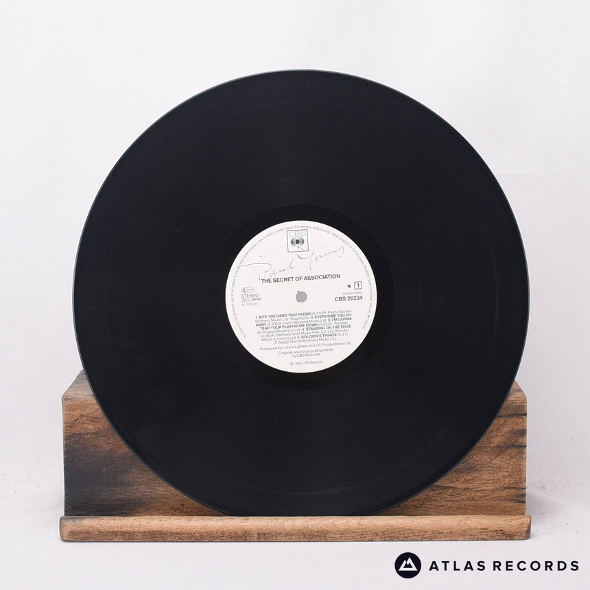 Paul Young - The Secret Of Association - 3A-1 5B-1 LP Vinyl Record - EX/VG+