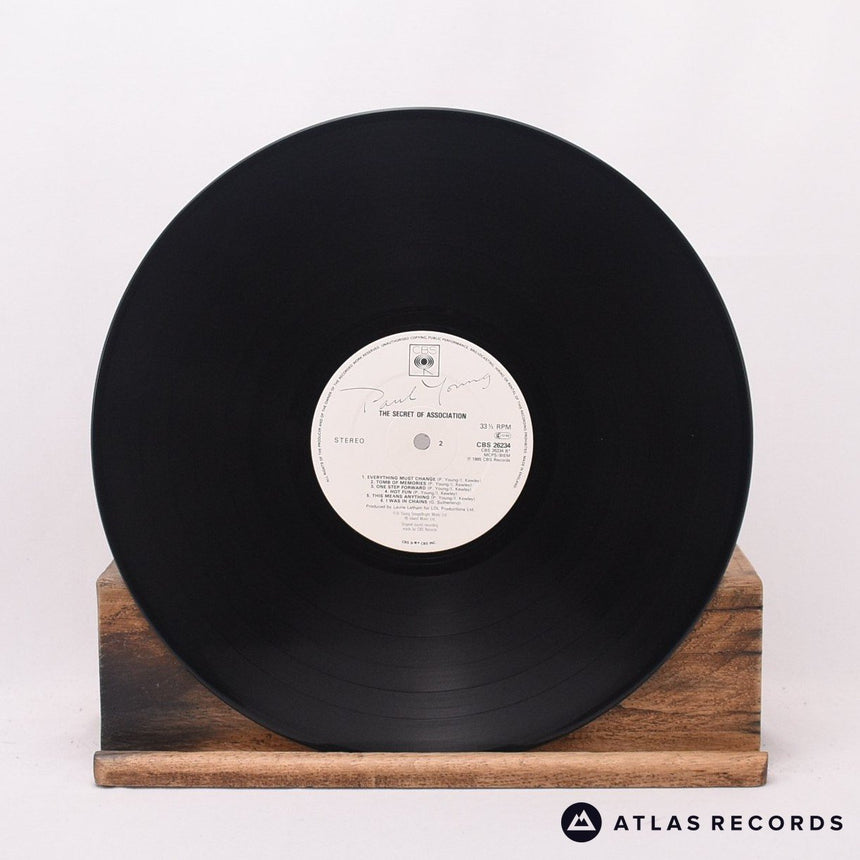 Paul Young - The Secret Of Association - LP Vinyl Record - VG+/EX