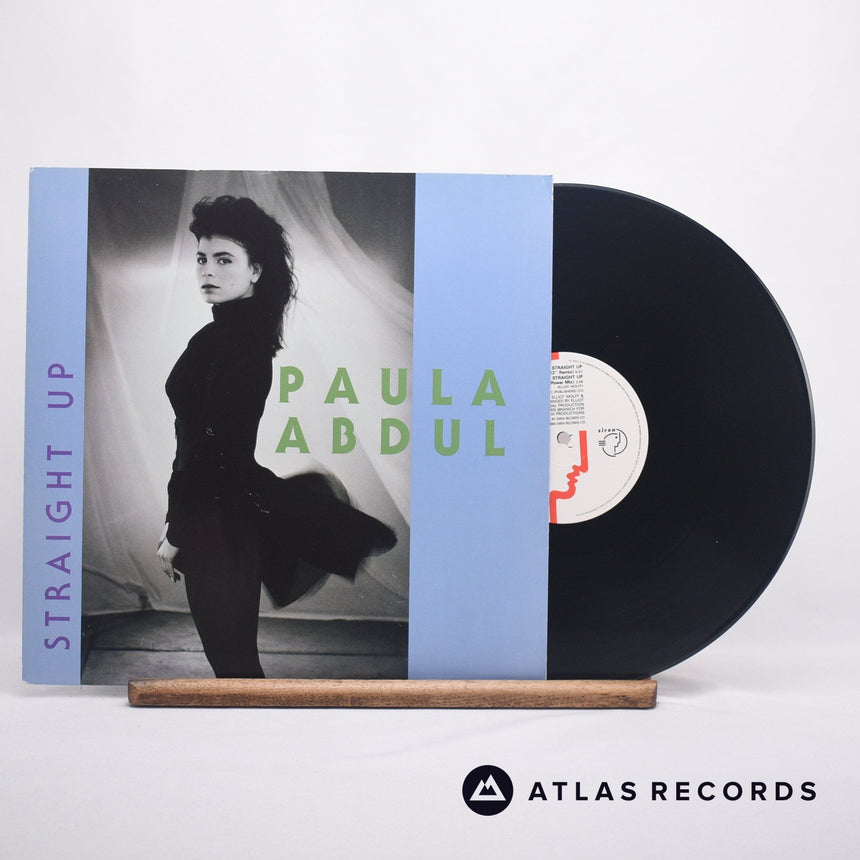 Paula Abdul Straight Up 12" Vinyl Record - Front Cover & Record