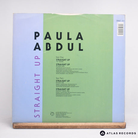 Paula Abdul - Straight Up - 12" Vinyl Record - VG+/VG