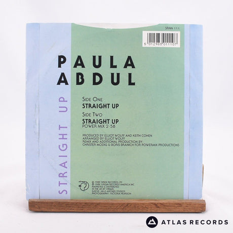 Paula Abdul - Straight Up - 7" Vinyl Record - VG+/EX