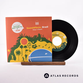 Paula Lima Sound Affects: Brazil - Deep In Brasil 7" Vinyl Record - Front Cover & Record