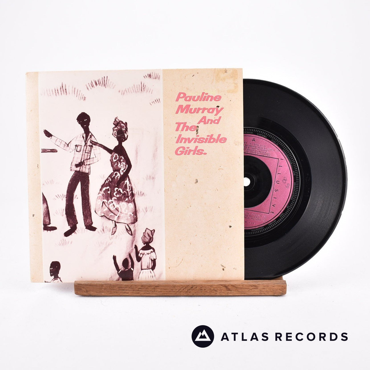 Pauline Murray Searching For Heaven 7" Vinyl Record - Front Cover & Record