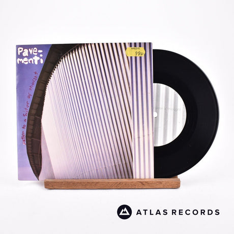 Pavement Father To A Sister Of Thought 7" Vinyl Record - Front Cover & Record