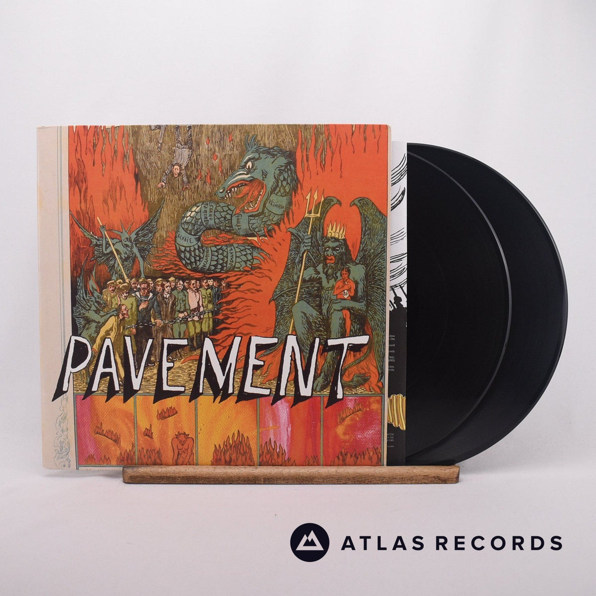 Pavement Quarantine The Past 2 x LP Vinyl Record - Front Cover & Record