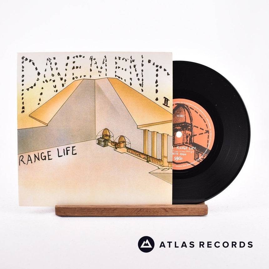 Pavement Range Life 7" Vinyl Record - Front Cover & Record