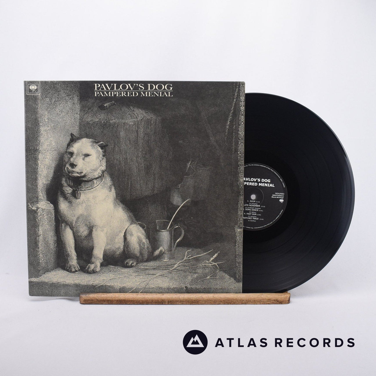 Pavlov's Dog Pampered Menial LP Vinyl Record - Front Cover & Record
