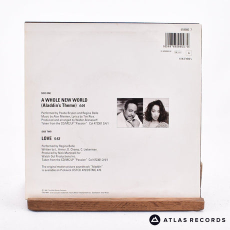 Peabo Bryson - A Whole New World - 7" Vinyl Record - VG+/EX