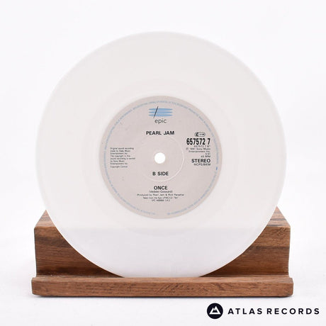 Pearl Jam - Alive - White Marble Limited Edition 7" Vinyl Record - VG+/EX