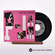 Pearl Jam Better Things 7" Vinyl Record - Front Cover & Record