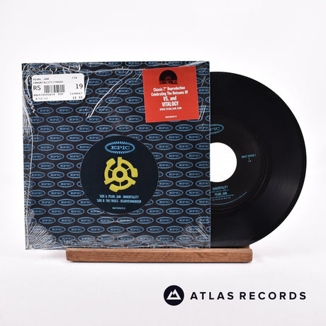 Pearl Jam Immortality 7" Vinyl Record - Front Cover & Record