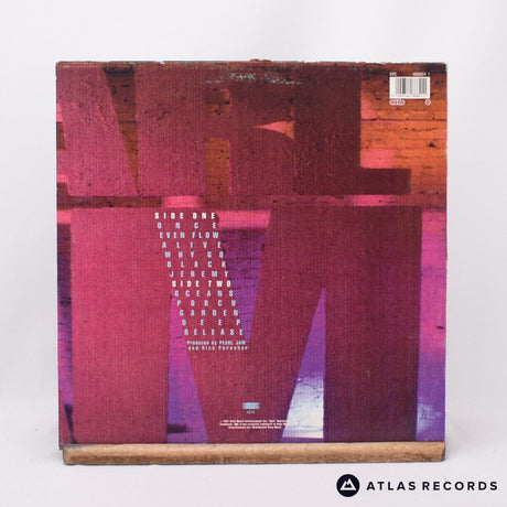 Pearl Jam - Ten - LP Vinyl Record - VG/VG+