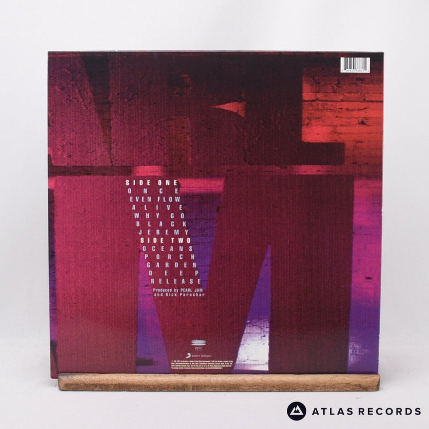 Pearl Jam - Ten - Mpo Reissue Us -A -B LP Vinyl Record - EX/EX