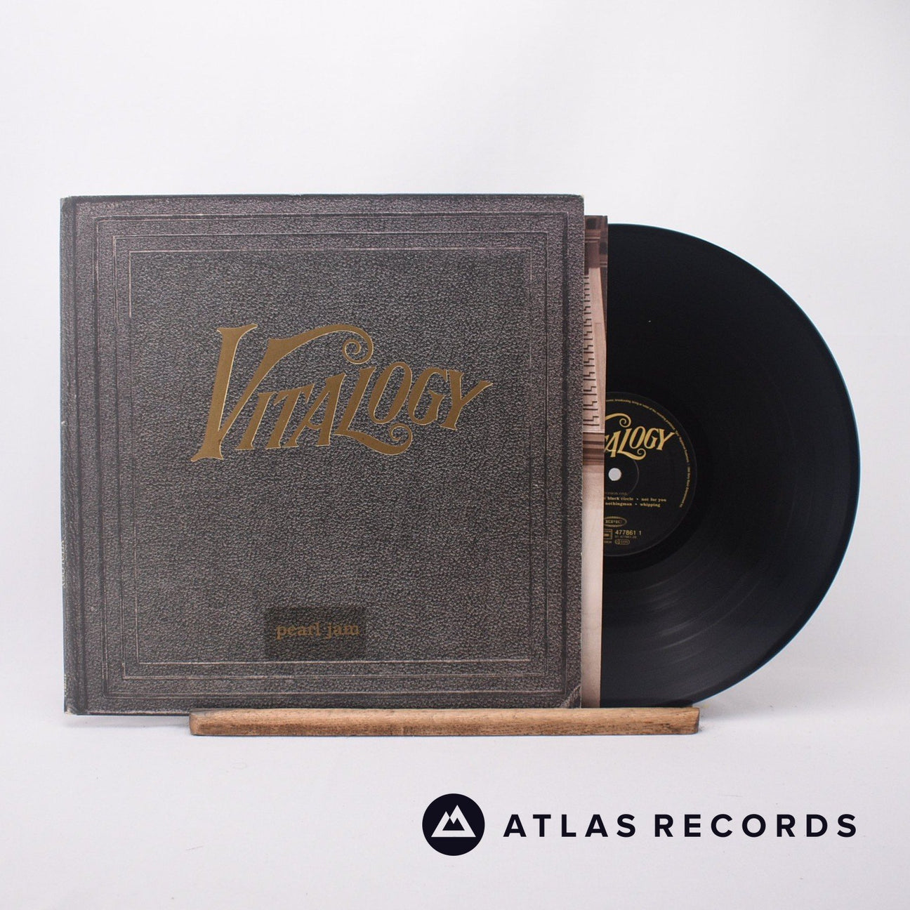 Pearl Jam Vitalogy LP Vinyl Record - Front Cover & Record