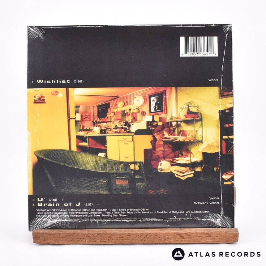 Pearl Jam - Wishlist - Reissue Sealed 7" Vinyl Record - Mint (New)/Mint (New)