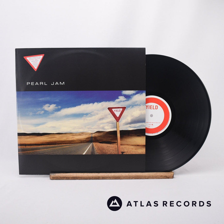 Pearl Jam Yield LP Vinyl Record - Front Cover & Record