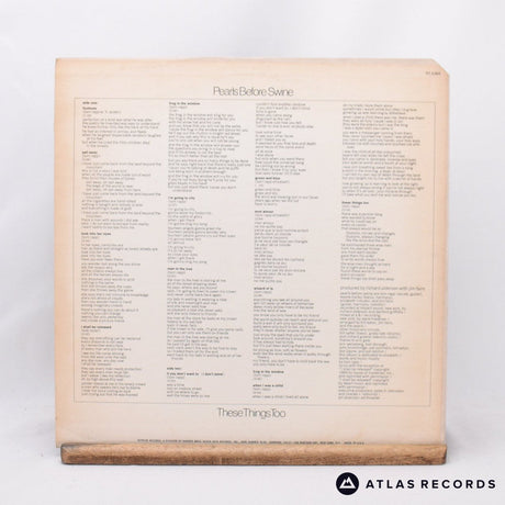 Pearls Before Swine - These Things Too - Promo Us LP Vinyl Record - VG+/VG+