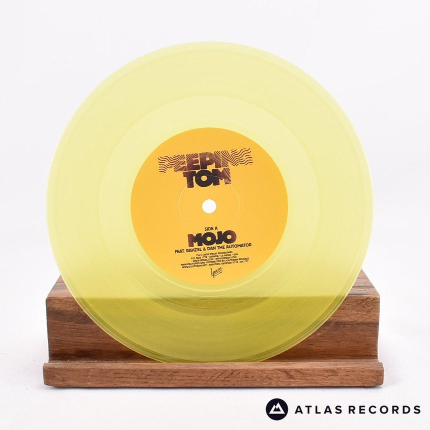 Peeping Tom - Mojo - Yellow Limited Edition 7" Vinyl Record - NM/NM