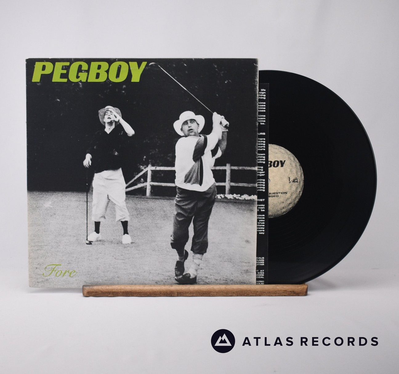 Pegboy Fore 12" Vinyl Record - Front Cover & Record
