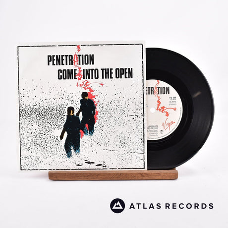 Penetration Come Into The Open 7" Vinyl Record - Front Cover & Record