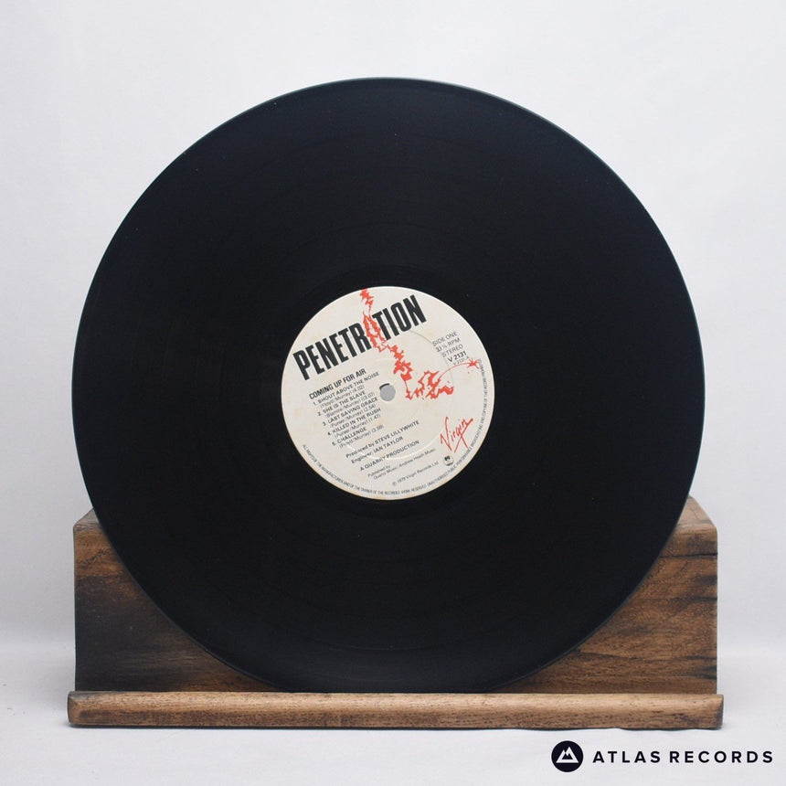 Penetration - Coming Up For Air - LP Vinyl Record - EX/EX