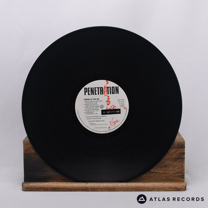 Penetration - Coming Up For Air - LP Vinyl Record - EX/EX