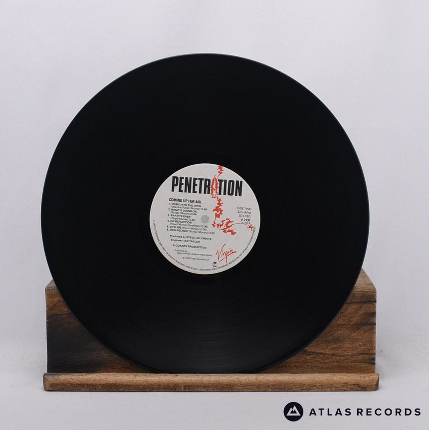 Penetration - Coming Up For Air - LP Vinyl Record - EX/EX